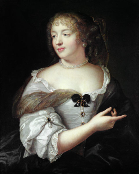Portrait of Marie de Rabutin-Chantal od Claude Lefebvre