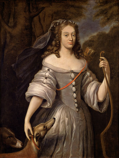 Portrait of Francoise Louise de la Baume le Blanc (1644-1710) Duchesse de Vaujour, also known as Mad od Claude Lefebvre
