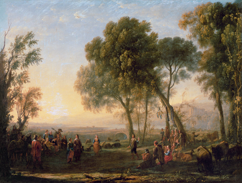 Landscape with a Country Dance od Claude Lorrain