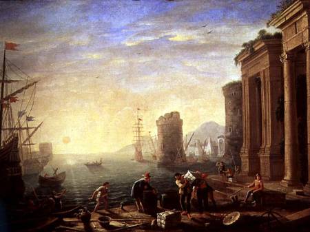 Morning at the Port od Claude Lorrain