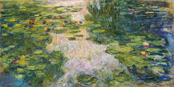 Le pool aux nymphéas. od Claude Monet