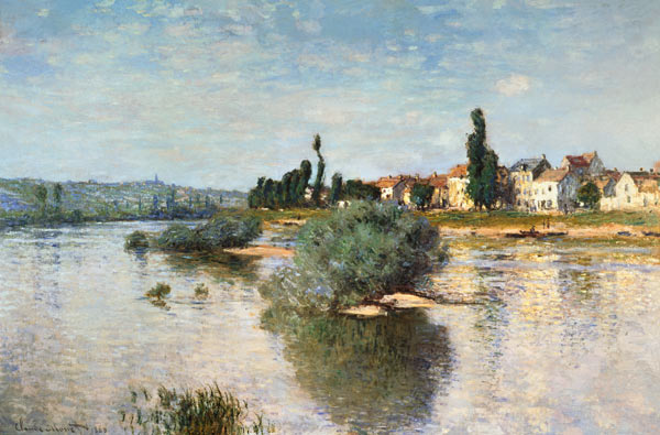 The Seine at Lavacourt od Claude Monet