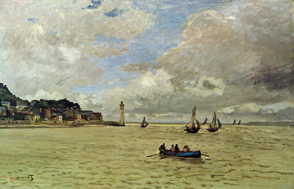 The lighthouse of Honfleur od Claude Monet