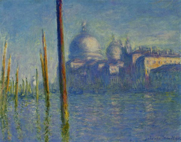 Venice, Santa Maria De's La salutes od Claude Monet