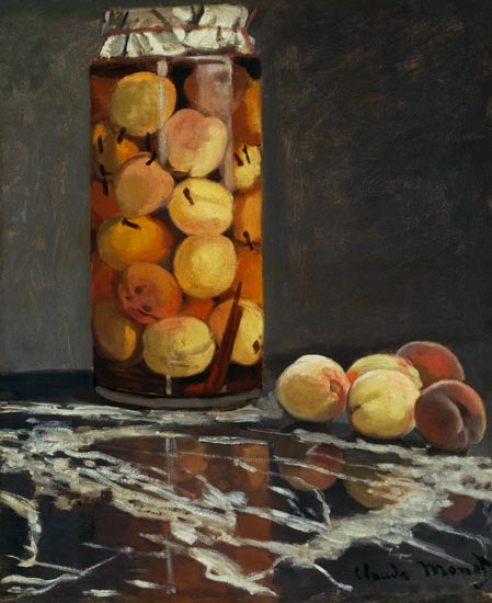The peach glass. od Claude Monet