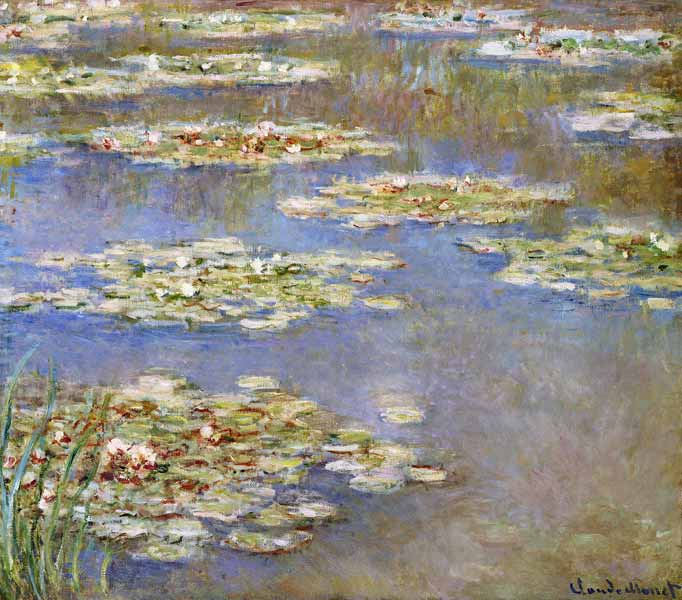 Seerosen od Claude Monet