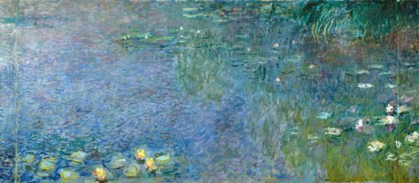 Waterlilies: Morning od Claude Monet