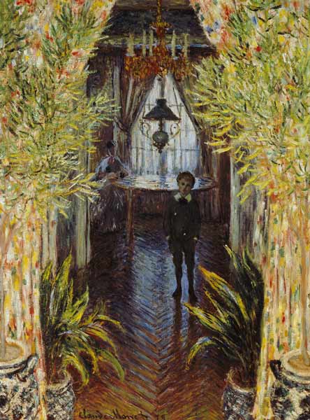 Un coin d'appartement od Claude Monet