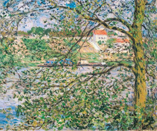 Look through trees od Claude Monet