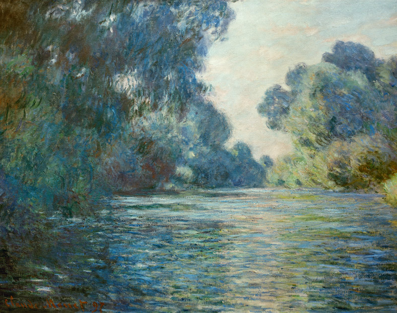 Branch of the Seine near Giverny od Claude Monet