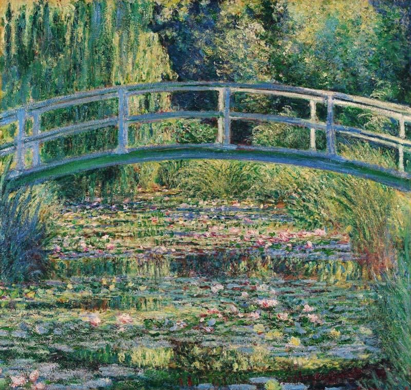 Waterlily Pond od Claude Monet