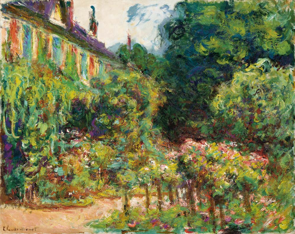 Das Haus des Künstlers in Giverny od Claude Monet