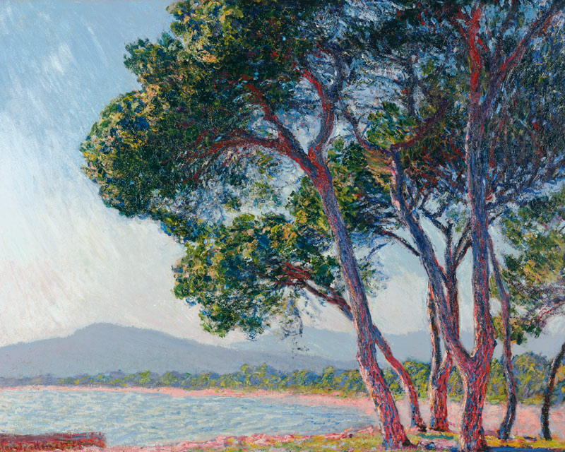 Der Strand bei Juan-les-pins od Claude Monet
