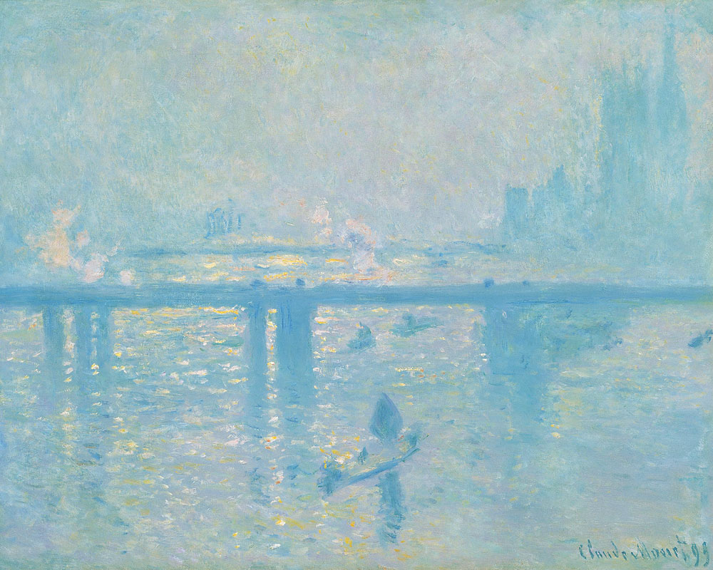 Charing-Cross Bridge in London od Claude Monet