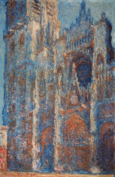 Rouen Cathedral. Noon (Le Portal et la Tour D'Albane) od Claude Monet