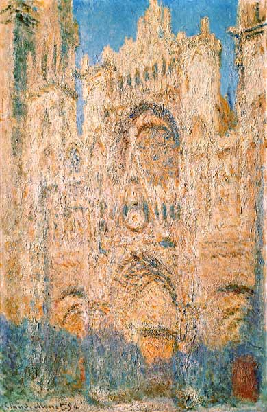 The cathedral of Rouen, at noon. od Claude Monet