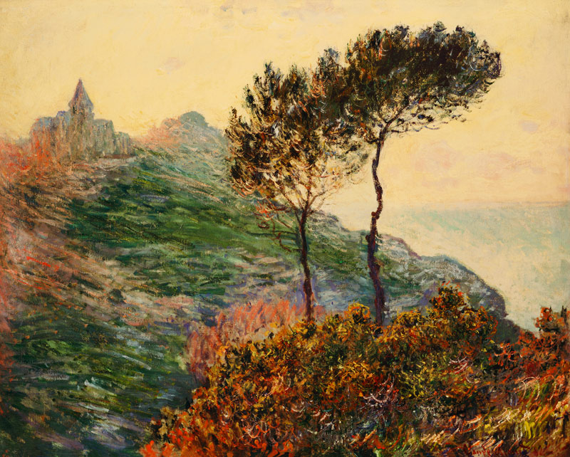 The church of Varengeville od Claude Monet