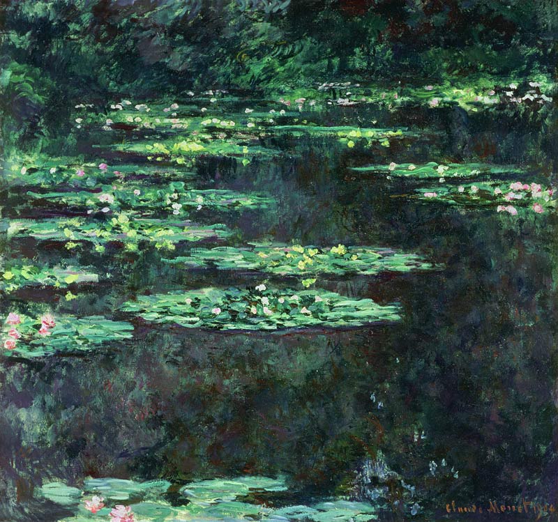 The Water Lilies (Les Nymphéas) od Claude Monet