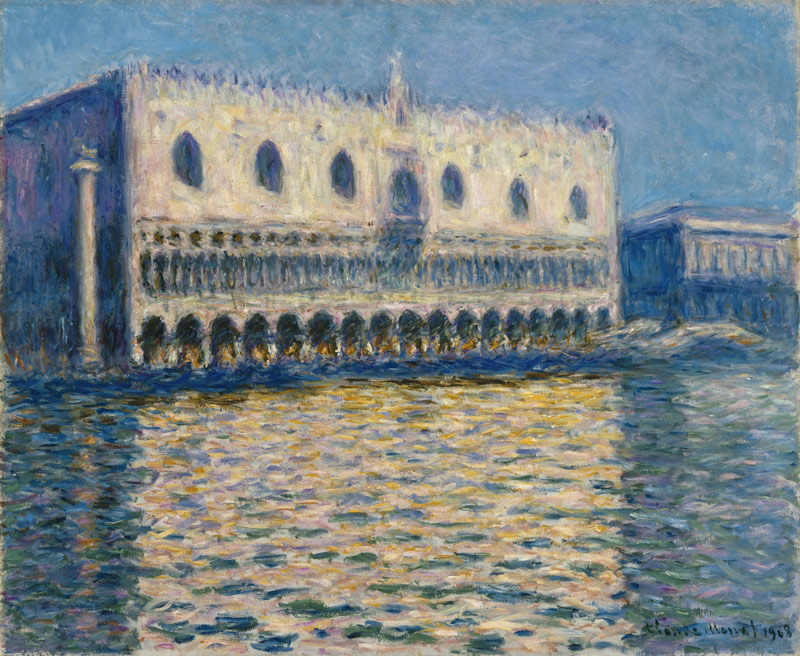 The Doges Palace (Le Palais ducal) od Claude Monet