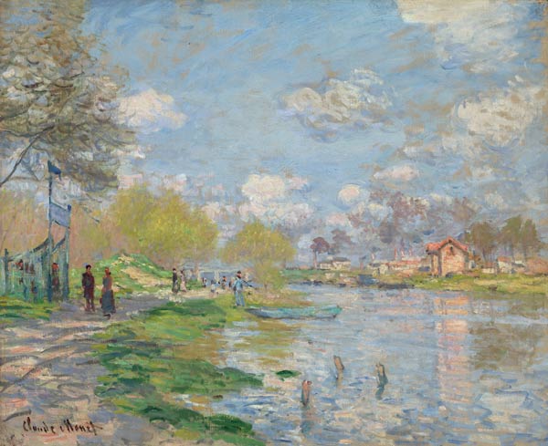 Spring on the Seine od Claude Monet