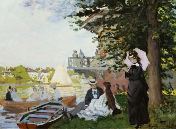 Garden House on the Zaan, Zaandam od Claude Monet