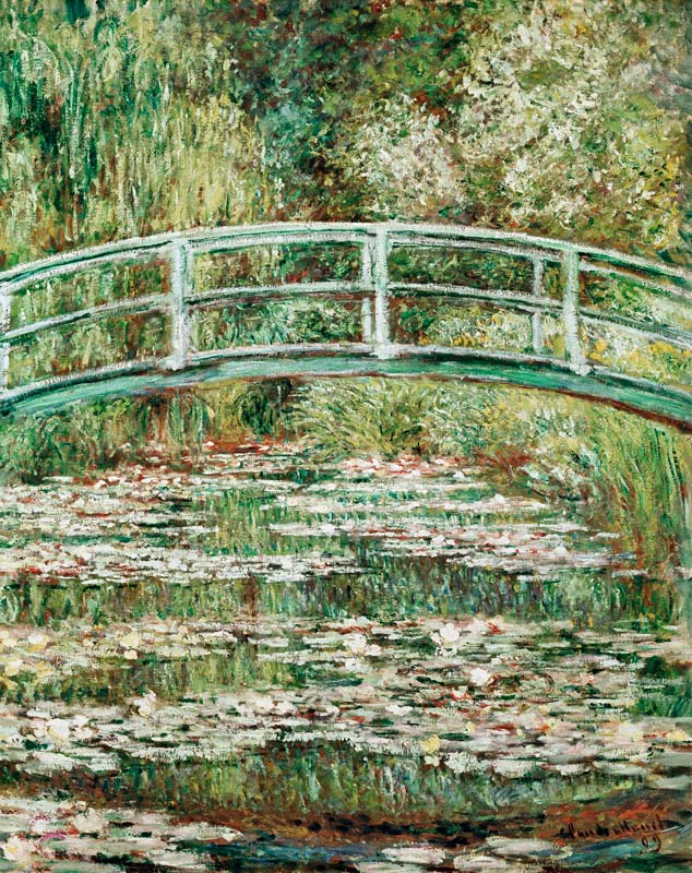 Japanese bridge od Claude Monet