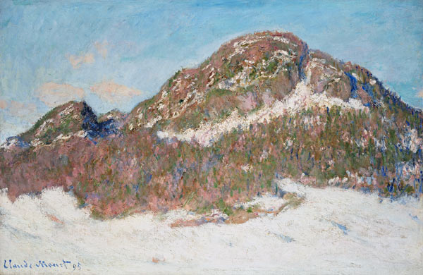 Mount Kolsaas in Sunlight od Claude Monet