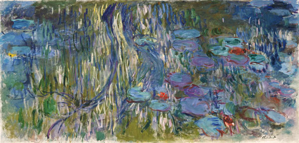 Nymphéas (Reflets de saule) od Claude Monet