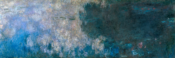 Nymphéas. Panel of A II. od Claude Monet