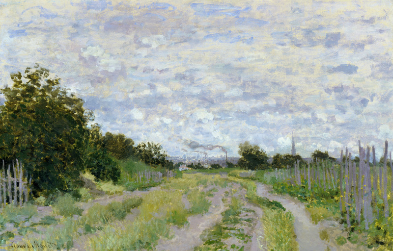 Path through the Vines, Argenteuil od Claude Monet