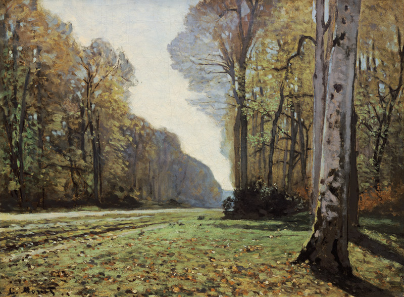 Pave de Chailly, Forest de Fontainebleau od Claude Monet