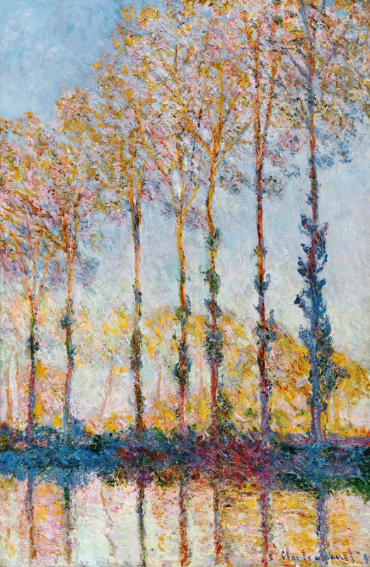 Poplars on the Banks of the Epte od Claude Monet