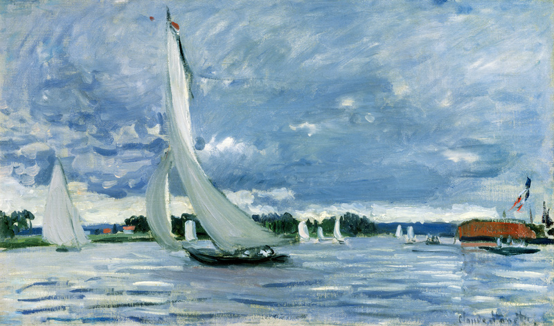 Regatta at Argenteuil od Claude Monet