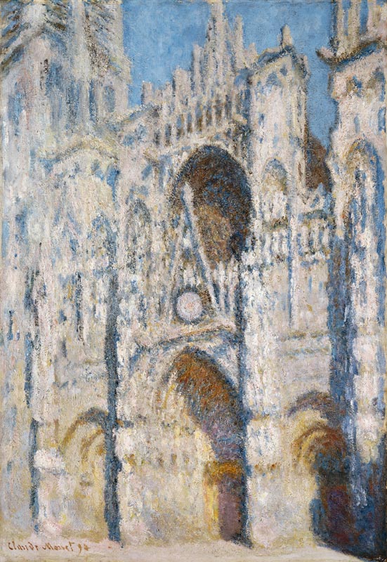 Rouen Cathedral, Afternoon (The Portal, Full Sunlight) 1892-94 od Claude Monet