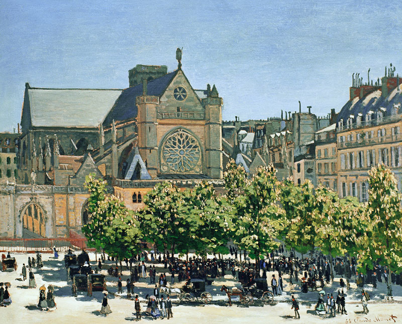 Saint-Germain l'Auxerrois od Claude Monet