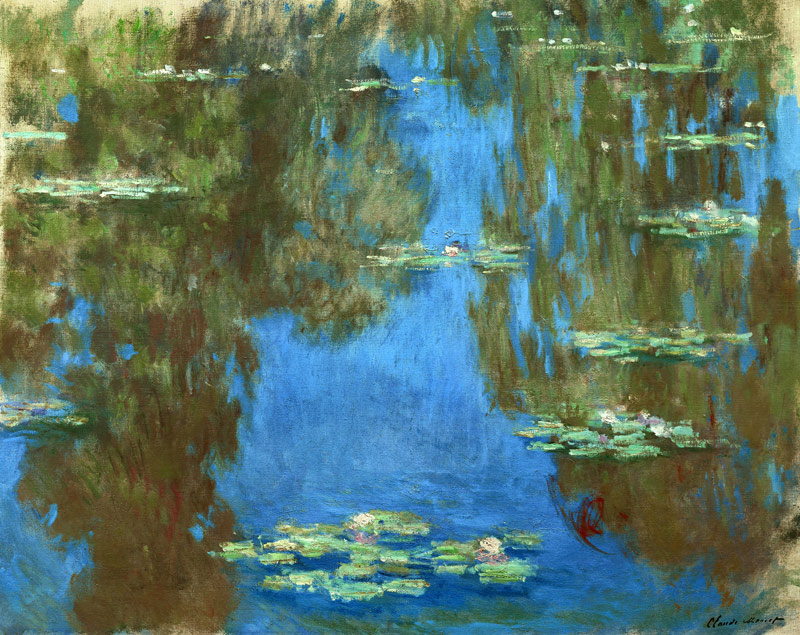 Lekníny Giverny  od Claude Monet