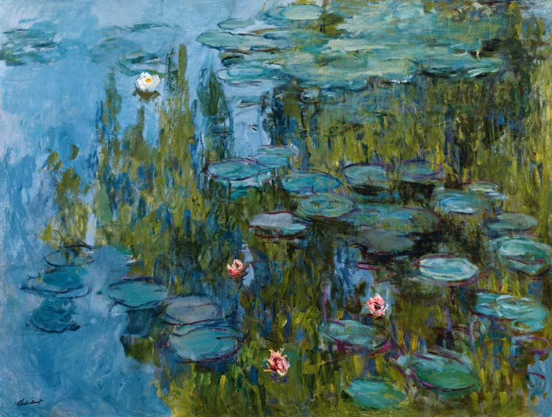 Waterlilies (Nymphéas) od Claude Monet