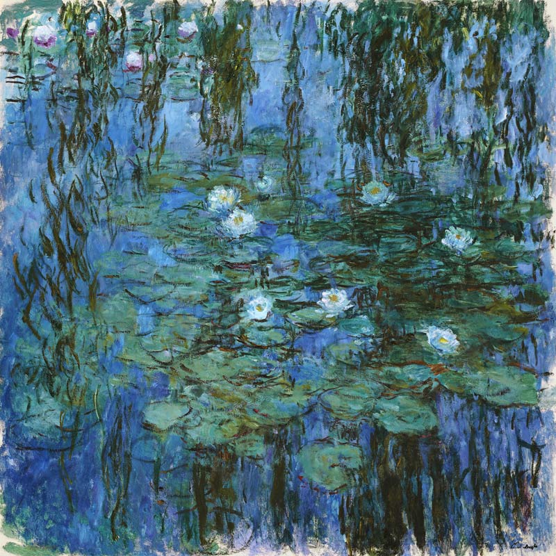 Water Lilies Giverny #7 od Claude Monet