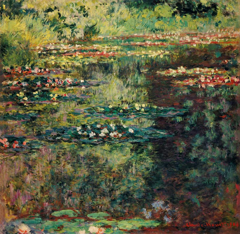 Waterlily pond. od Claude Monet