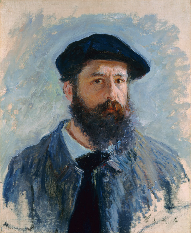 Self Portrait with a Beret od Claude Monet