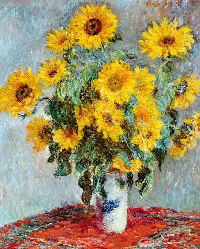 Slunečnice od Claude Monet