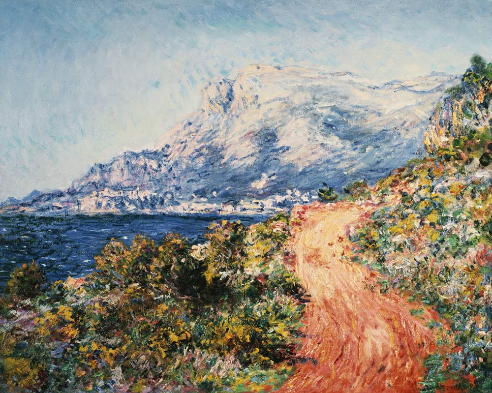 The Red Road od Claude Monet