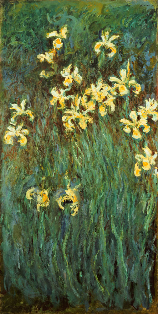 The Yellow Irises od Claude Monet