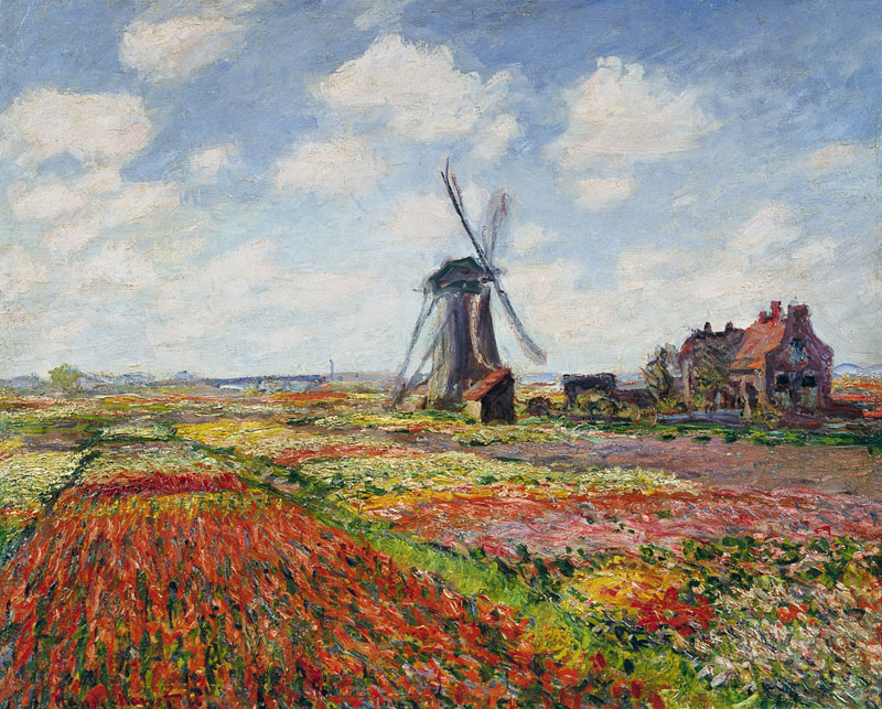 campo di tulipani od Claude Monet