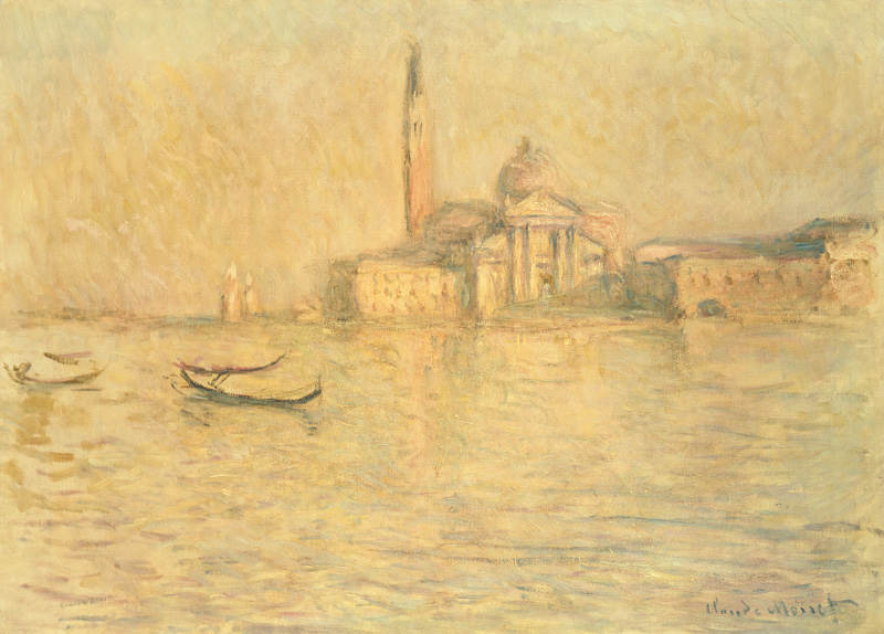 Venice, San Giorgio Maggiore od Claude Monet