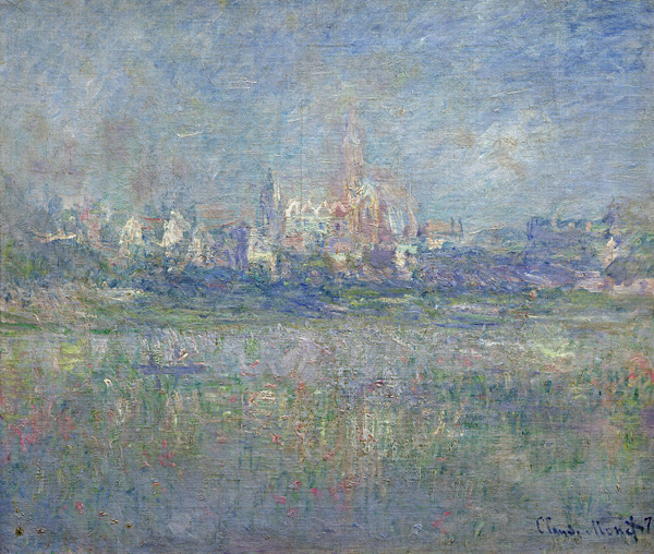 Vetheuil in the Fog od Claude Monet