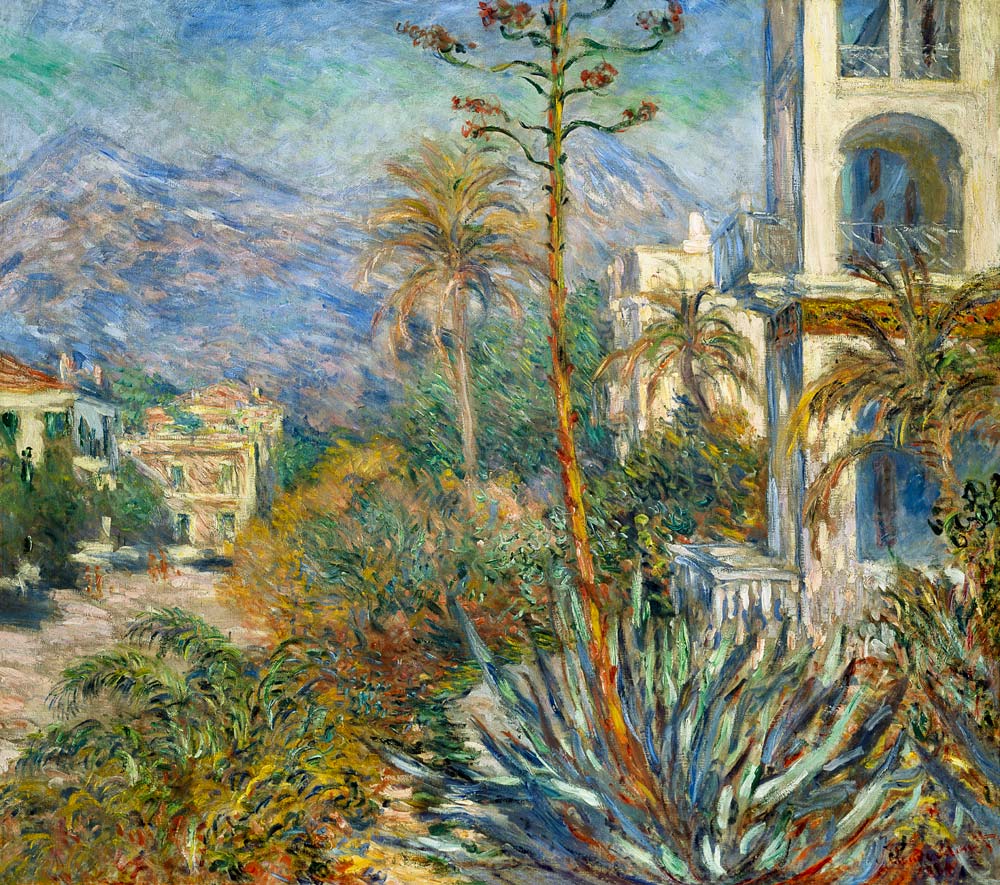 C.Monet, Villen in Bordighera od Claude Monet