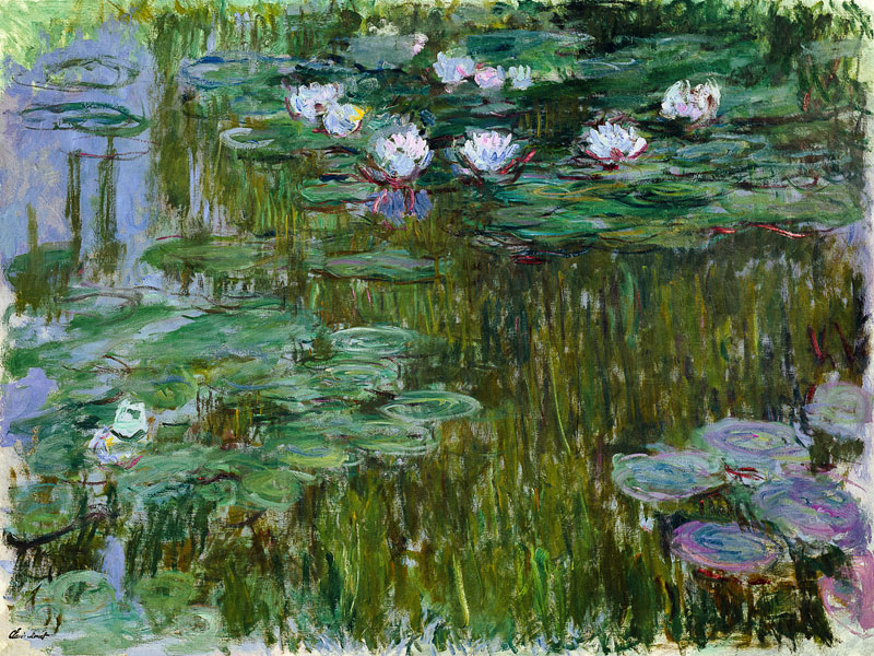 Waterlilies od Claude Monet