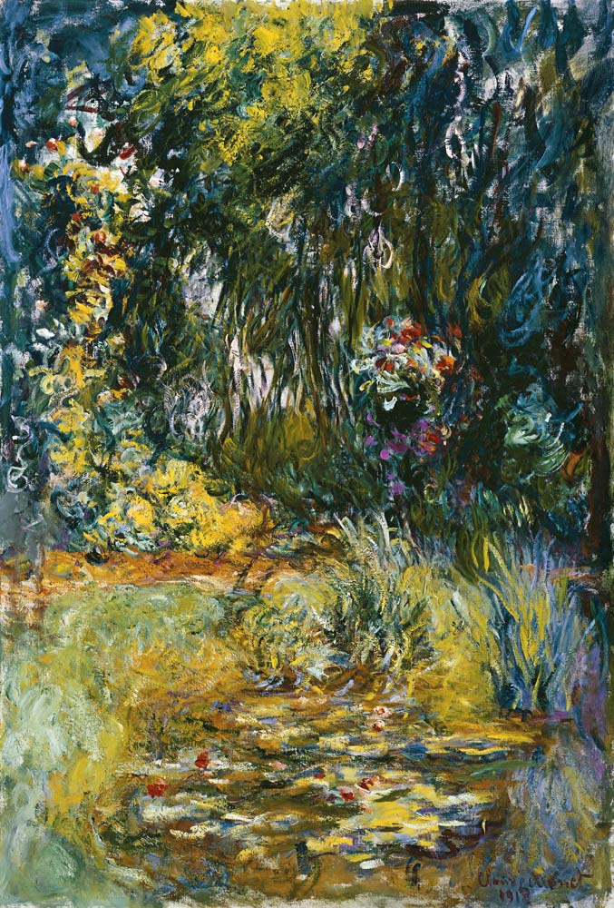 Winkel des Seerosenteiches od Claude Monet