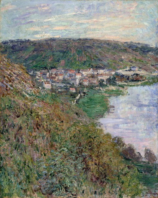 View of Vétheuil od Claude Monet